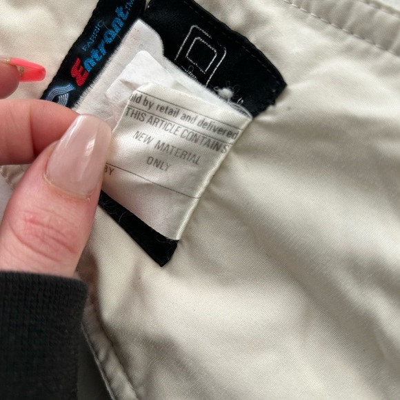 Vintage HEAD Overall White Snow pants Snowboarding Skiing Pants Womens size 12 - Picture 5 of 11